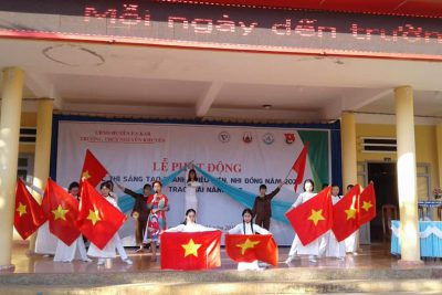 Trường THCS Nguyễn Khuyến tổ chức lễ phát động cuộc thi “Sáng tạo thanh thiếu niên, nhi đồng năm 2020 và trao giải năm 2019”