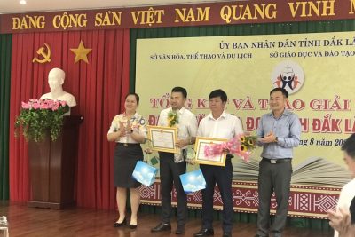 Tổng kết và Trao giải Đại sứ Văn hóa đọc tỉnh Đắk Lắk năm 2022