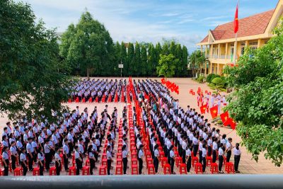 LỄ TỔNG KẾT NĂM HỌC 2024-2025 CỦA TRƯỜNG THCS NGUYỄN KHUYẾN, HUYỆN EA KAR